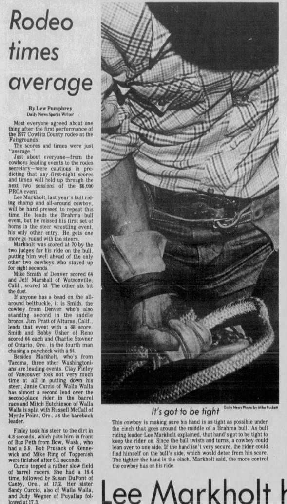 Dad Longview Newspaper Interview